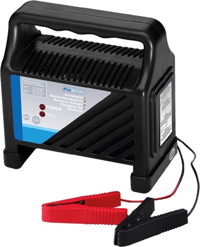 ProPlus Acculader - 12V - 6A - Eenvoudige bediening - Controlelampjes