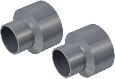 Dailygoods - PVC Reducer Koppeling, 63mm x 40mm Pijpfitting Adapter