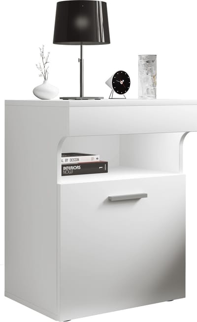 Nachtkastje Bijzettafel Draaideur Console Boxspring nachtkastje Slaappal M