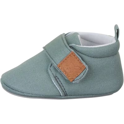 Leren slippers met klittenbandsluiting voor baby's Sterntaler