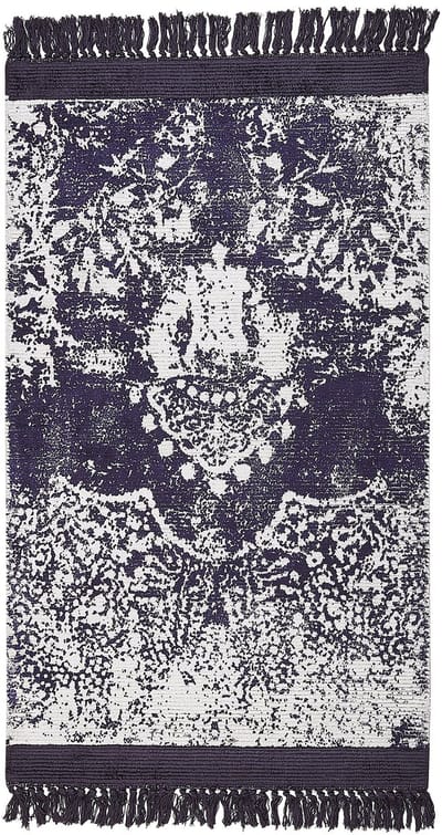 AKARSU - Vloerkleed - Wit - 80 x 150 cm - Viscose