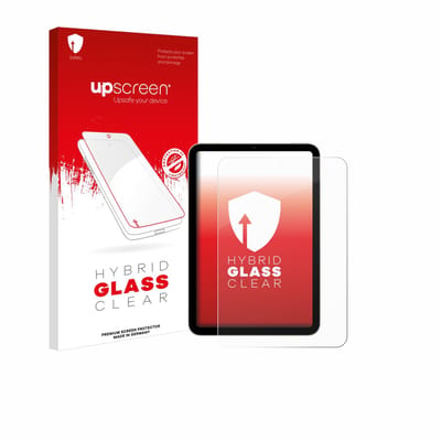 upscreen - Screenprotector voor Apple iPad Mini 6 WiFi 2021 - Folie Beschermfolie Beschermglas transparant