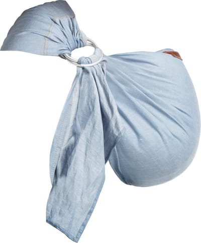 Ringsling Draagdoek Stone Washed voor Baby en Peuter