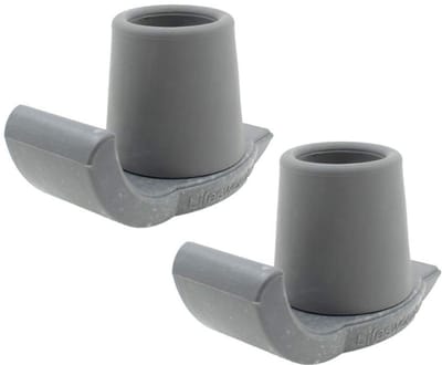 Dailygoods- Looprekglijders Set van Twee - Inclusief 25mm Rubber Huls - Geschikt voor Looprekken - Vermindert Slijtage - Eenvoudig te Bevestigen - Verhoogt Mobiliteit - Looprek