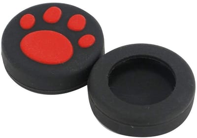 2x Thumb grips - Dierenpootjes - Controller grips - Gamen - Thumbstick grips - Joystick caps - Controller accessoires - Gaming grips - Anti slip thumb grips - 1 paar - Jonyx