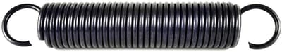 Trekveer met haak - Verenstaal veer - Apparaten repareren - Dubbele haaksluiting - 35x1000 mm - Zilverkleurig