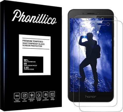 Screenprotector voor Honor 6A - 2 stuks Beschermglas van glas Transparante glazen schermbeschermfolie