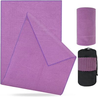Anti-slip Yogahanddoek Microvezel met Grip voor Bikram en Pilates