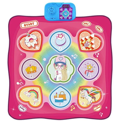 Dansmat Elektronische oplichtende dansmat Multifunctionele gamemat Buitenmuziek Stepping dansmat Girl