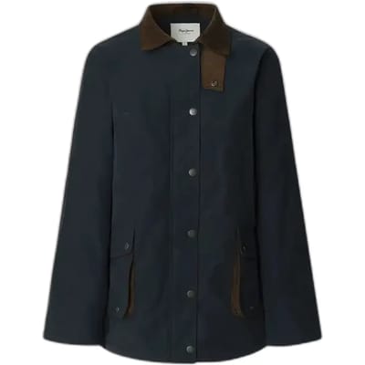 Pepe Jeans Tess Jas Blauw L Vrouw