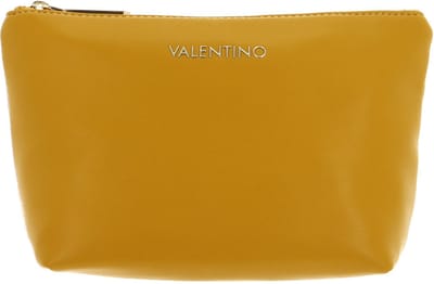 VALENTINO Toilettas Chamonix Re Soft Cosmetic Case Senape Mosterdgeel