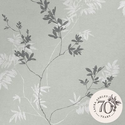 Laura Ashley Mari Behang - Planten - 10mx52cm - Groen