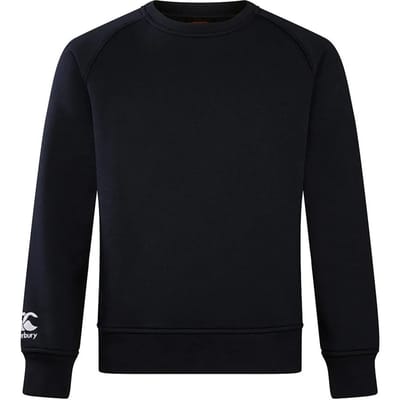 Canterbury Heren Club Crew Neck Sweatshirt (Zwart)