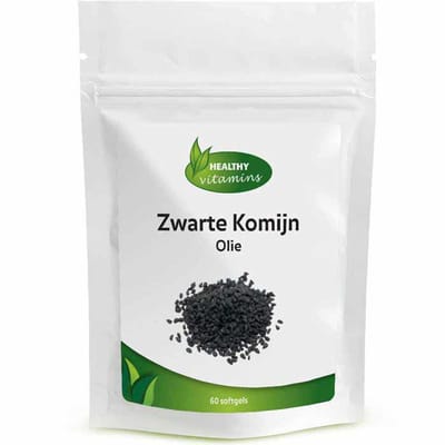 Zwarte Komijn olie | 500 mg | 60 softgels