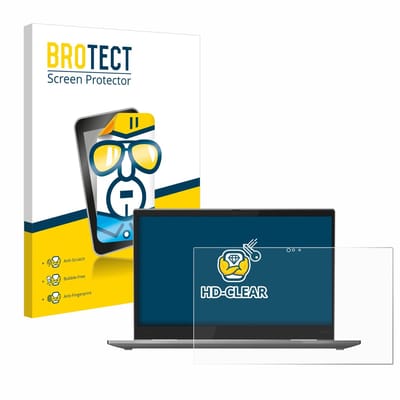 BROTECT - Screenprotector voor Lenovo ThinkPad X1 Yoga (5. Gen.) - Folie Beschermfolie transparant
