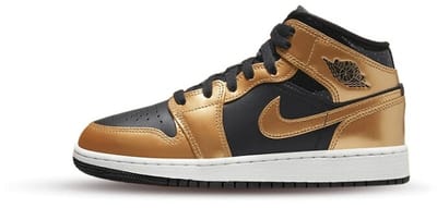 Air Jordan 1 Mid SE Glitter (GS) - Maat 35.5