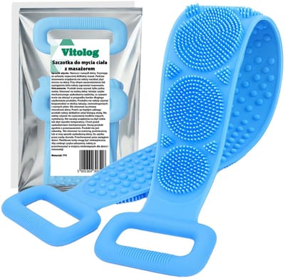Vitolog - Massageapparaat - Silikon Myjka met Massagefunctie - 62 cm