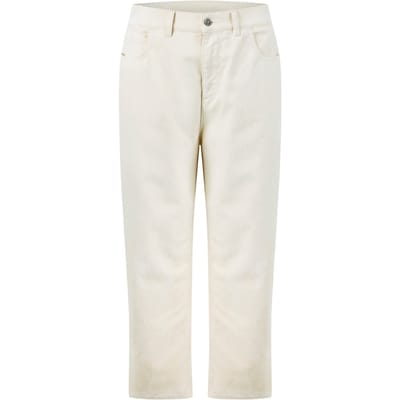 Cropped jeans met taps toelopende pijpen