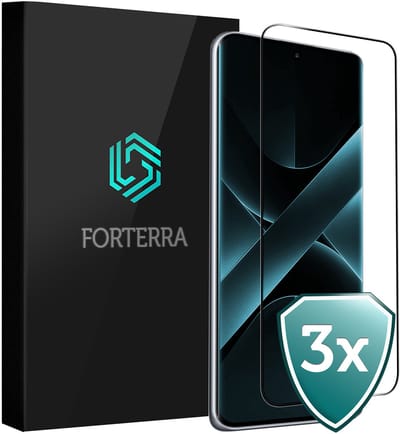 Screenprotector 3 Stuks - Geschikt voor Xiaomi Poco X7 - Full Cover - Beschermglas - Gehard Glas - Tempered Glass - Screen Protector