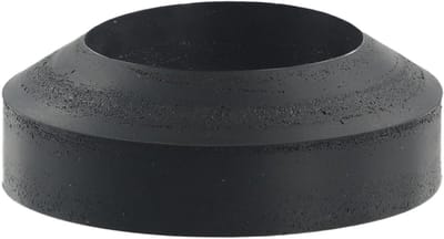Toilet Reservoir Afdichting - Rubber Ring Cisterne Seal - Lekkage Voorkomen - Conisch Kegelvormig Ontwerp - 53 mm Gat - Zwart