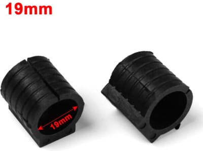 FSW-Products - 2 Stuks Stoelpootdoppen Ronde Buisframes - 19 mm dia - Viltjes - Vloerbeschermers Buisframe Stoelpoten - Meubelvilt - Plakvilt - Vilt - Vloerglijders