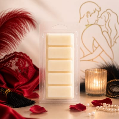 Waxmelts Sensueel - Snapbar - 55 gram - Sojawas - Handmade - Dierproefvrij - Vegan - Huisparfum - Voor in geurbrander - Waxbrander - Geur in huis - Wax melt - Geurkaars - Parfum