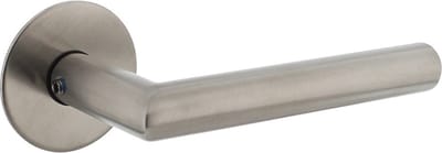 Intersteel Deurkruk Jura met zelfklevend rozet rvs