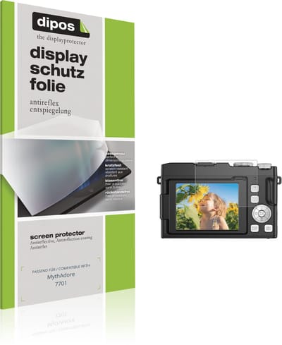 dipos – 4x Matte Beschermfolie geschikt voor MythAdore 7701 | Krasbestendige & antireflecterende Screenprotector Ultra-Thin