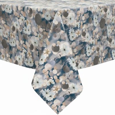 Protecttable - Tafelzeil Bumble Bloem 140x50cm - Tafelkleed Afwasbaar - Kunststof