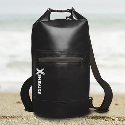 VIZU VEXDB20BK 20 Liter Waterdichte Drybag - Rugzak Zwart