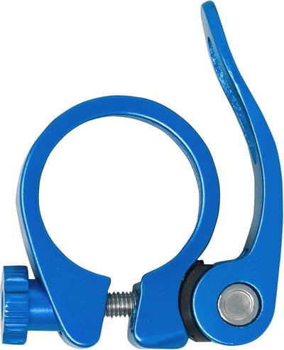 Aluminium Fiets Zadelpen Klem Quick Release 31.8mm - Ideaal voor Mountainbike en Racefietsen