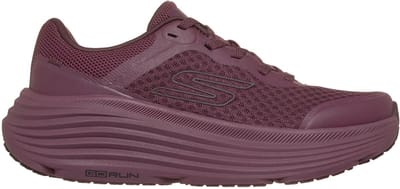 Skechers Dames Max Cushioning Endeavour Hardloopschoenen Burgundy