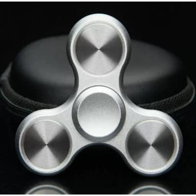 Metalen Drie-Blad Fidget Spinner Speelgoed Metaal Stressverlichting EDC Anti-Angst Hand Speelgoed Draagbaar Duurzaam Volwassen Cadeau Ontspanningstool