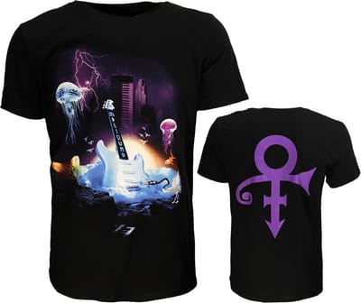 Prince Lotus Flower T-Shirt - Officiële Merchandise - M