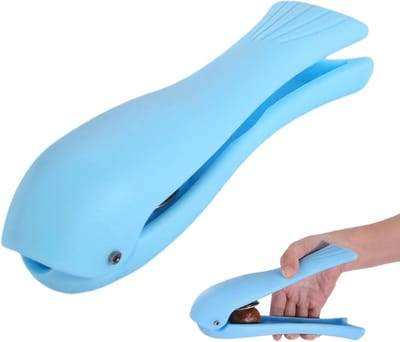 Kastanje Cutter Tool - Notenkraker Clip - Moeiteloos Noten Kraken - Uniek Walvis Ontwerp - 19.8 x 5.8 cm - Blauw