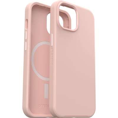 OtterBox Symmetry Clear Backcover MagSafe voor de Apple iPhone 17e / 16e / 15 / 14 / 13 - Roze
