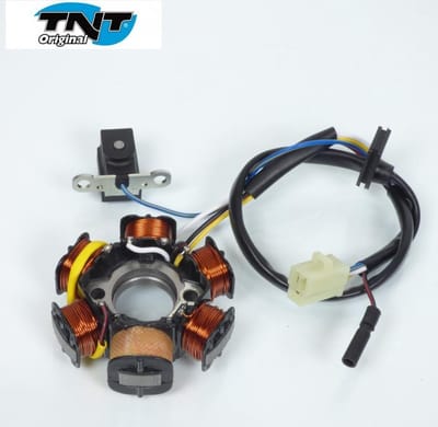 tnt ontsteking stator voor peugeot 50 ludix scooter 768349 / 4wire nieuw