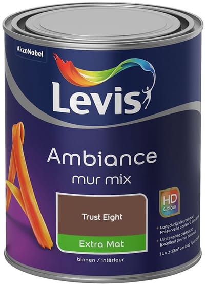 Levis - Ambiance Mur Extra Mat Mix - Trust Eight - Mengverf - 1 L
