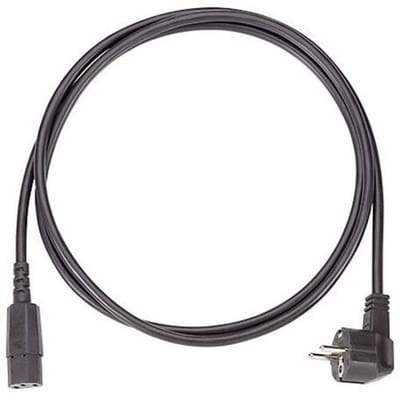 Bachmann 354127 Apparaat (koud) Aansluitkabel Zwart