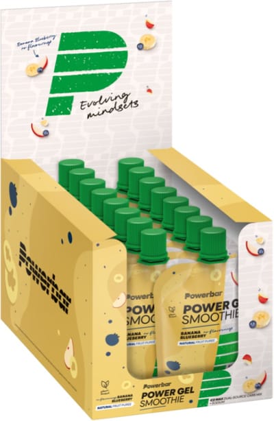 Powerbar Energielgels | Powergel Smoothie | Banana Blueberry 16x90g