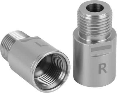 Verstelbare Fiets Pedalen Extender van 20 mm - Robuuste Spacer voor Mountainbikes, Vouwfietsen en Racefietsen met L en R Markeringen
