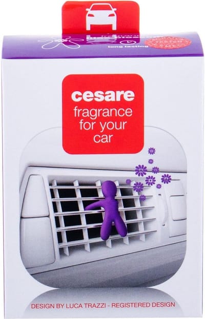 Mr and Mrs Fragrance luchtverfrisser voor in de auto Cesare - Lilac Blossom