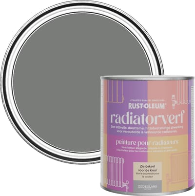 Rust-Oleum Grey Radiatorverf Zijdeglans - Schaduwgrijs 750ml