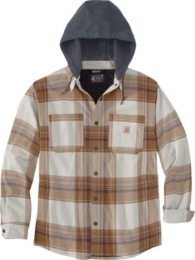 Carhartt Rugged Flex Flannel Hooded Overhemd -