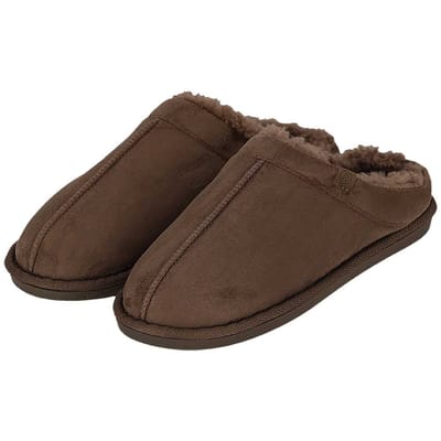 Lage pantoffels - Heren - Taupe - Taupe / 41/42