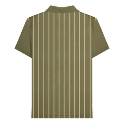 Lambretta Heren Pinstripe Poloshirt ()