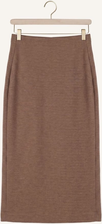 INWEAR Aidaiw Melange Skirt Rokken Dames - Bruin - Maat M