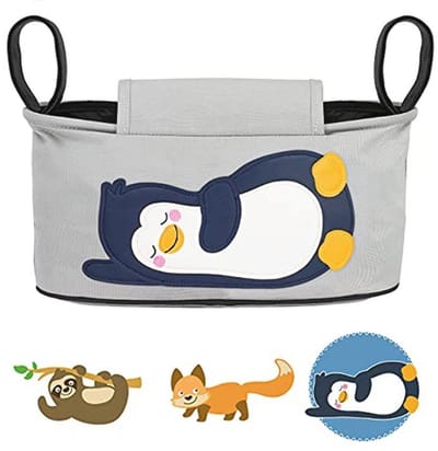 Stroller Organizer Met Wet Wipes Disposer - 12 Motieven - Opbergzak Voor Kinderwagen