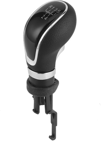 Dailygoods- Pookknop Vervanging - Handmatige Versnellingspook - Universeel - Duurzaam Cuero/ABS - Luxe Uiterlijk - Eenvoudig te Installeren