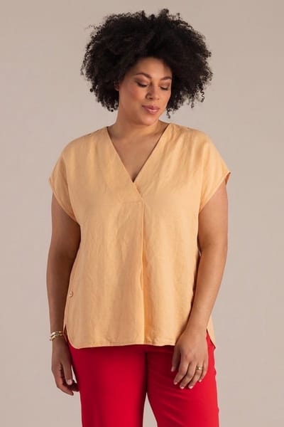 YEST CURVE Nadia Tops - Peach Skin - maat X-0(44)